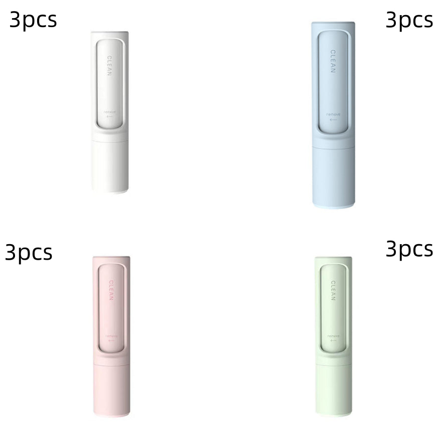 2-in-1 Reusable Pet Hair Remover & Self-Cleaning Lint Roller