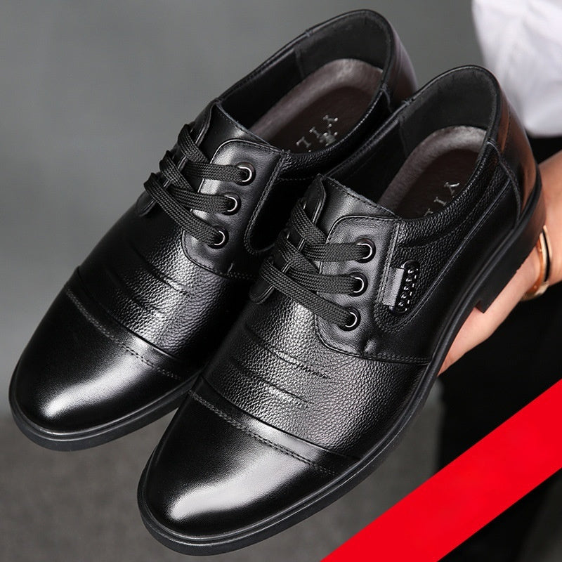 Lace-up Leather Shoes for Men