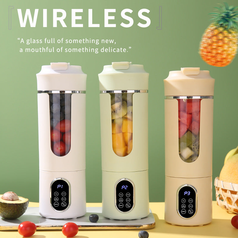 Portable Rechargeable Blender – USB Electric Smoothie Maker, Compact Personal Juicer Cup for Travel, Office & Home