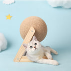 Lshaped cat catching ball / Large