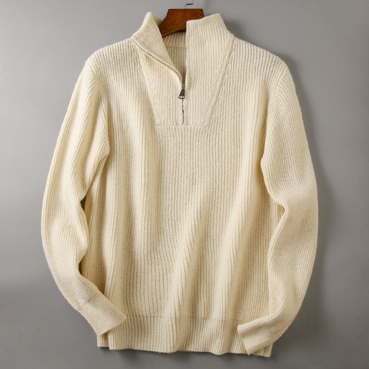 Soft Knit Men’s Half-Zip Sweater