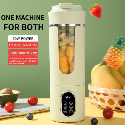 Portable Rechargeable Blender – USB Electric Smoothie Maker, Compact Personal Juicer Cup for Travel, Office & Home