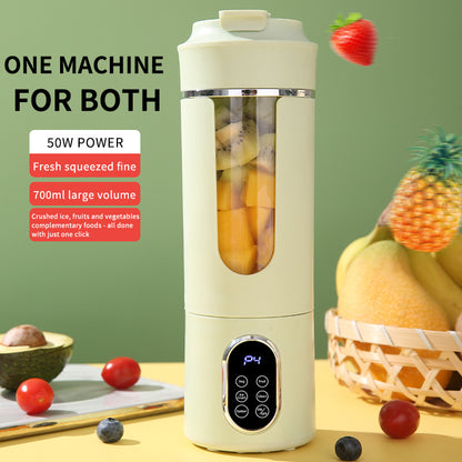 Portable Rechargeable Blender – USB Electric Smoothie Maker, Compact Personal Juicer Cup for Travel, Office & Home