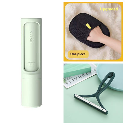 2-in-1 Reusable Pet Hair Remover & Self-Cleaning Lint Roller