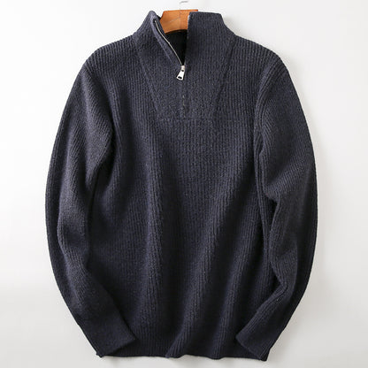 Soft Knit Men’s Half-Zip Sweater