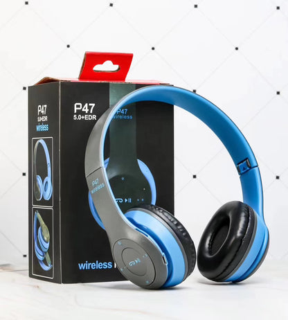 Foldable Stereo Bass Bluetooth Wireless Headset