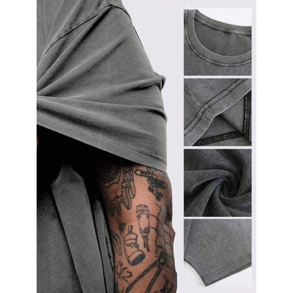 Men’s 3D Printed Crown of Thorns Graphic T-Shirt – Slim Fit Streetwear Short Sleeve Tee
