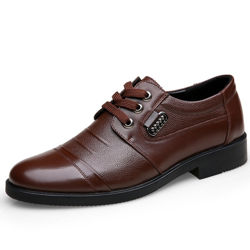 Lace-up Leather Shoes for Men