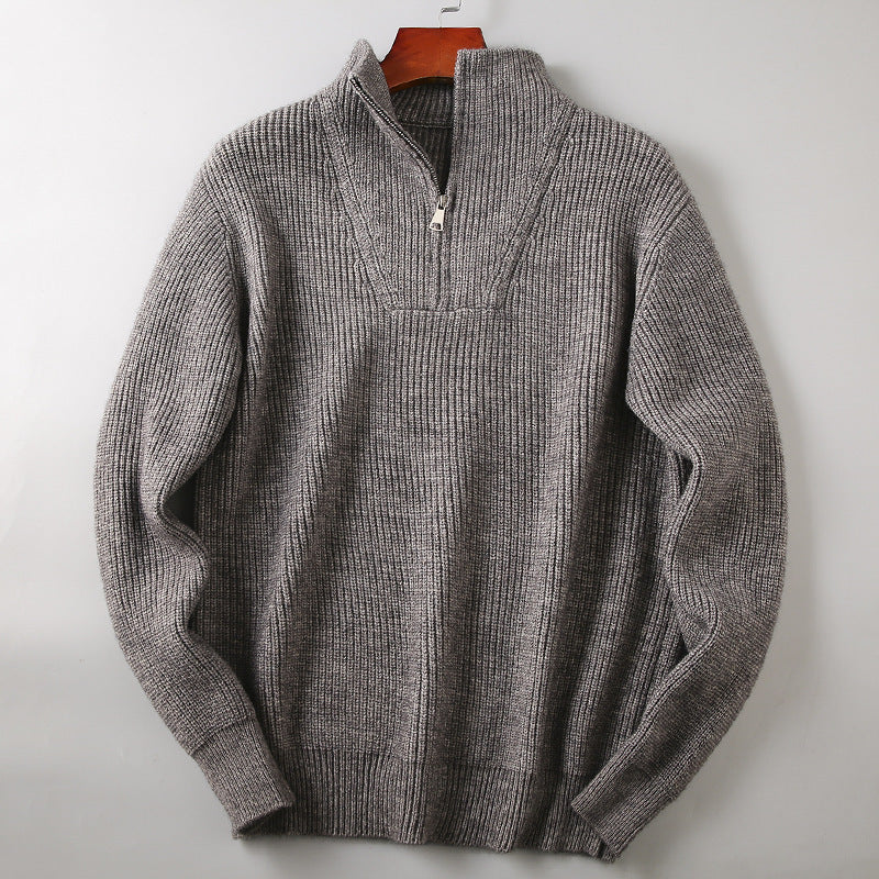 Soft Knit Men’s Half-Zip Sweater