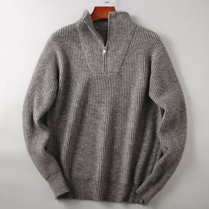 Soft Knit Men’s Half-Zip Sweater