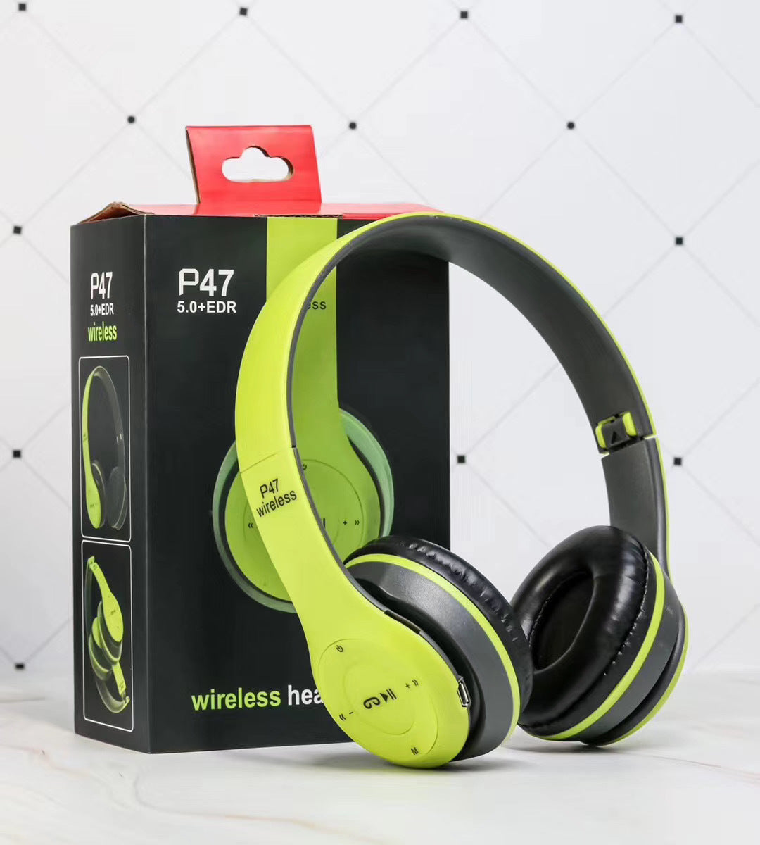 Foldable Stereo Bass Bluetooth Wireless Headset